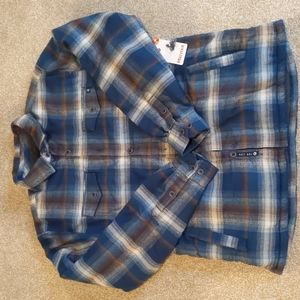 NWT Marmot Sherpa lined flannel jacket